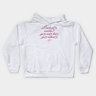 Love Remembers-dark Kids Hoodie